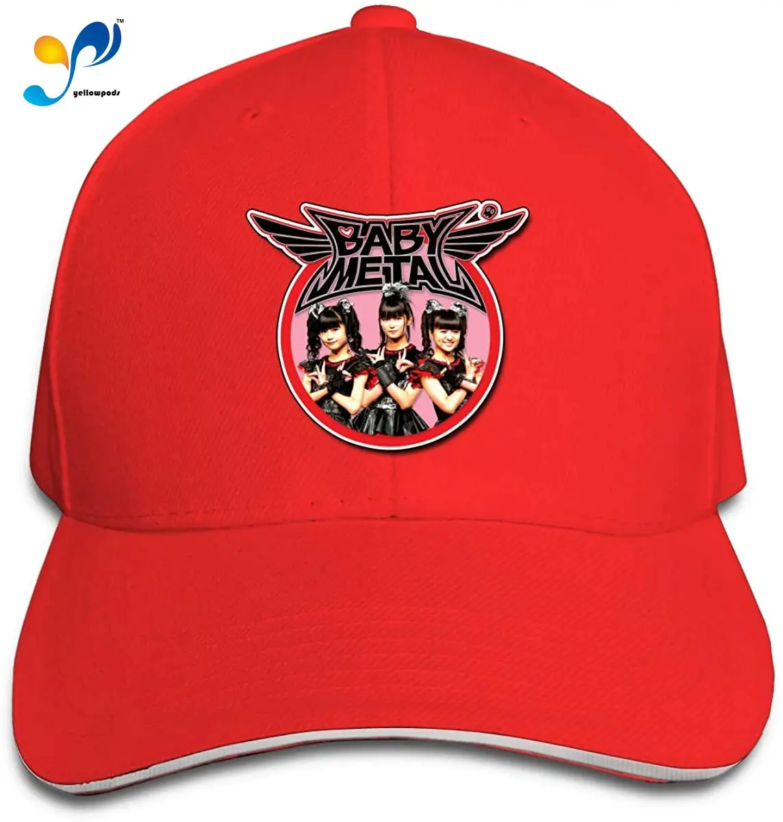 Oyshriola Adult Unisex Babymetal Adjustable Sandwich Baseball Cap Hat For Men&Womens
Oyshriola Adult Unisex Babymetal Adjustable Sandwich Baseball Cap Hat For Men&Womens