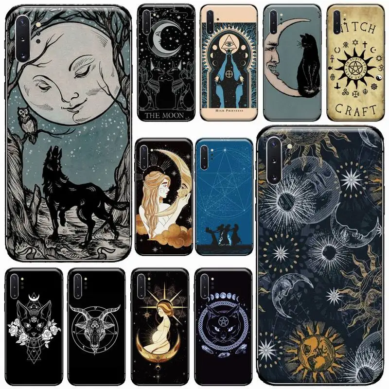 Witches moon Tarot Mystery totem Phone Case For Samsung Galaxy S8 S9 S10 Plus S10E Note 3 4 5 6 7 8 9 10 Pro Lite cover
Witches moon Tarot Mystery totem Phone Case For Samsung Galaxy S8 S9 S10 Plus S10E Note 3 4 5 6 7 8 9 10 Pro Lite cover
