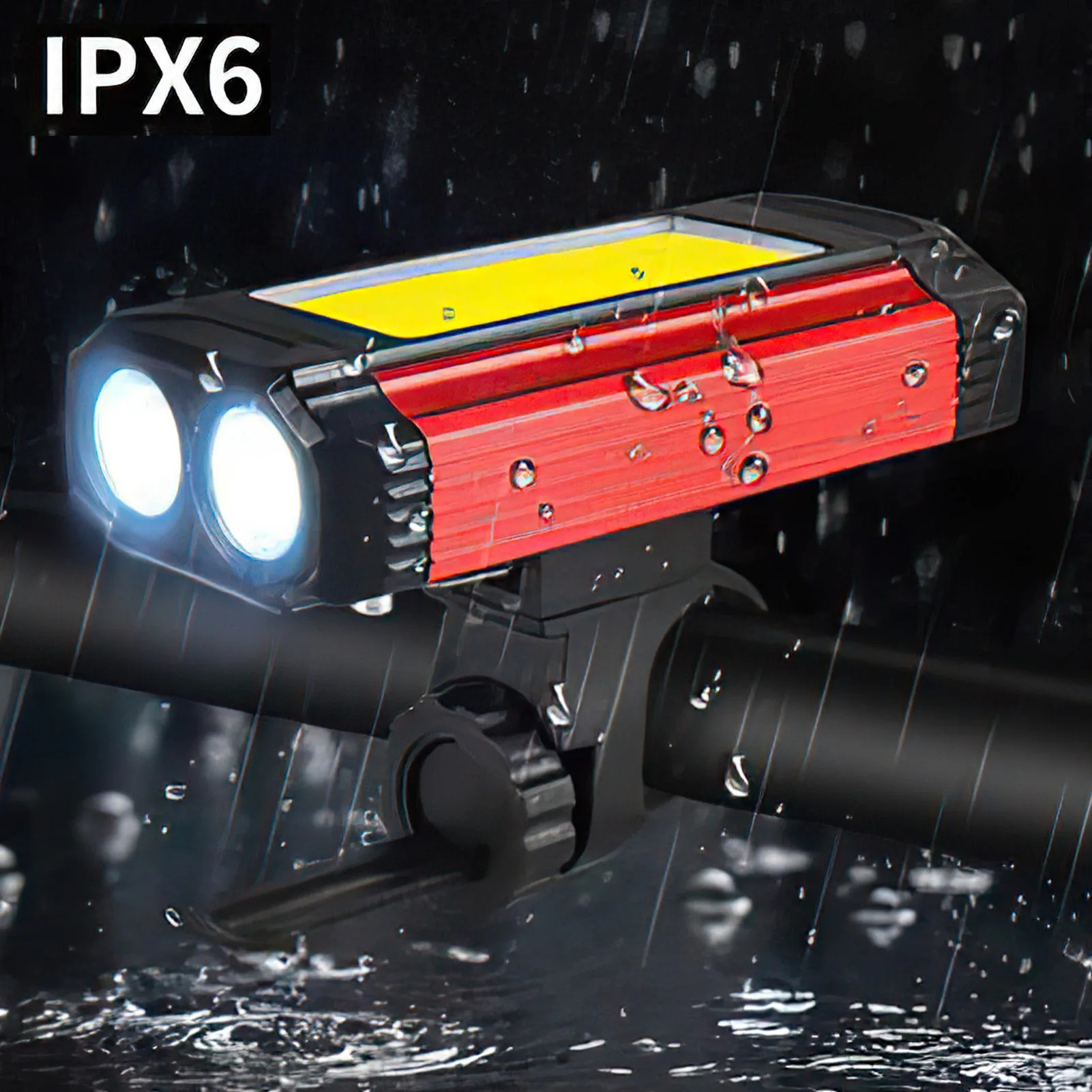 Bike Light Front USB Type-C Rechargeable Bicycle LED Light Cycling Headlight Rear Waterproof Flashlight 2200mAh Multifunctional
Bike Light Front USB Type-C Rechargeable Bicycle LED Light Cycling Headlight Rear Waterproof Flashlight 2200mAh Multifunctional