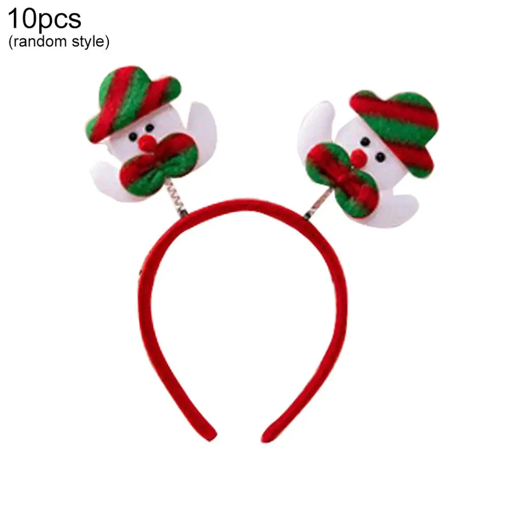 10pcs Christmas Headband Children Adult Santa Claus Snowman Elk Headband Cosplay Props Hair Accessorie for Christmas Party
10pcs Christmas Headband Children Adult Santa Claus Snowman Elk Headband Cosplay Props Hair Accessorie for Christmas Party
