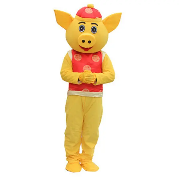 Birthday Yellow Pig Year Mascot Cosplay Party Costume Game Adult Dress Outfit Factory Wholesale + Free Postage
Birthday Yellow Pig Year Mascot Cosplay Party Costume Game Adult Dress Outfit Factory Wholesale + Free Postage