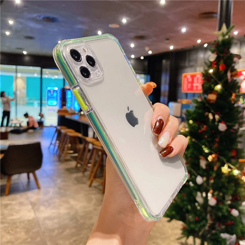 Luxury Laser Frame Phone Case For iPhone 11 Pro 12 Pro Max XS Max 7 8 Plus 12 Mini X XR SE 2020 Transparent Hard Shockproof Capa
Luxury Laser Frame Phone Case For iPhone 11 Pro 12 Pro Max XS Max 7 8 Plus 12 Mini X XR SE 2020 Transparent Hard Shockproof Capa