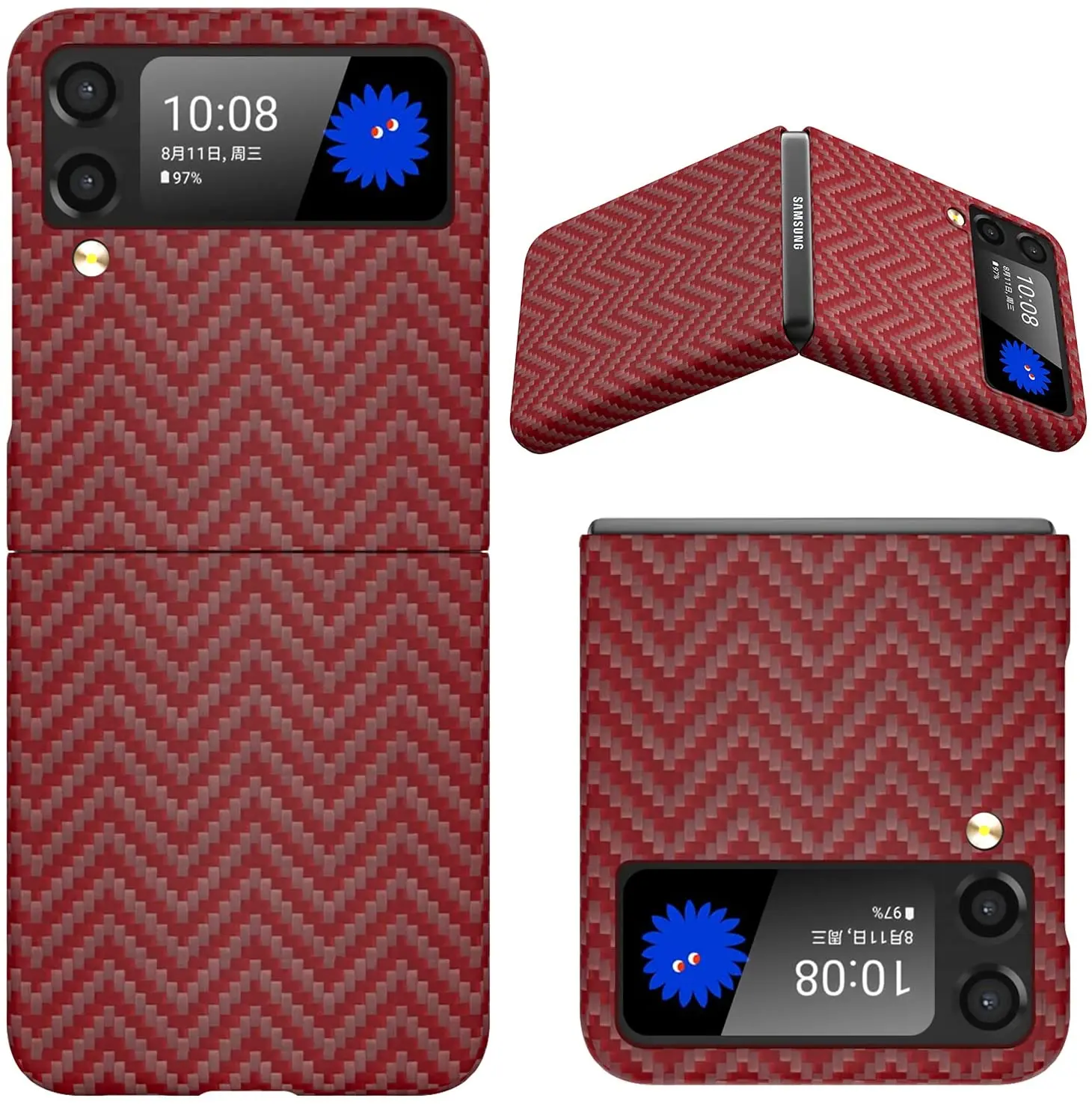 GooseBox Galaxy Z Flip 3 арамидный чехол, чехлы из углеродного волокна для телефонов Samsung flip z 3, чехол из арамидного волокна, Суперлегкий
GooseBox Galaxy Z Flip 3 арамидный чехол, чехлы из углеродного волокна для телефонов Samsung flip z 3, чехол из арамидного волокна, Суперлегкий