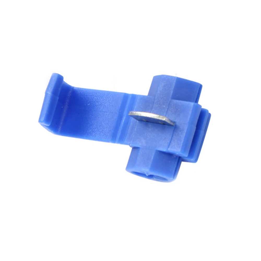 Car terminal clip and wire buckle button line card fast 0.75-2.5 piercing 50pcs blue | Автомобили и мотоциклы