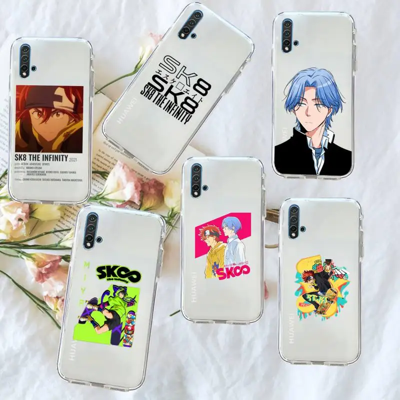 Japan anime Sk8 The Infinity Phone Case Transparent for Huawei honor P mate 40 20 30 10 50 i 9 x mate pro lite 8a
Japan anime Sk8 The Infinity Phone Case Transparent for Huawei honor P mate 40 20 30 10 50 i 9 x mate pro lite 8a