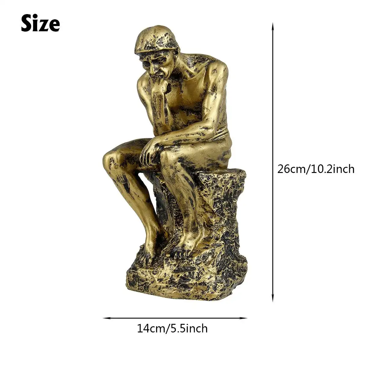 Home Room Nordic Abstract Thinkers Sculpture Figurine Ornaments Office Home Decoration Accessories Modern Art Resin Craft
Home Room Nordic Abstract Thinkers Sculpture Figurine Ornaments Office Home Decoration Accessories Modern Art Resin Craft