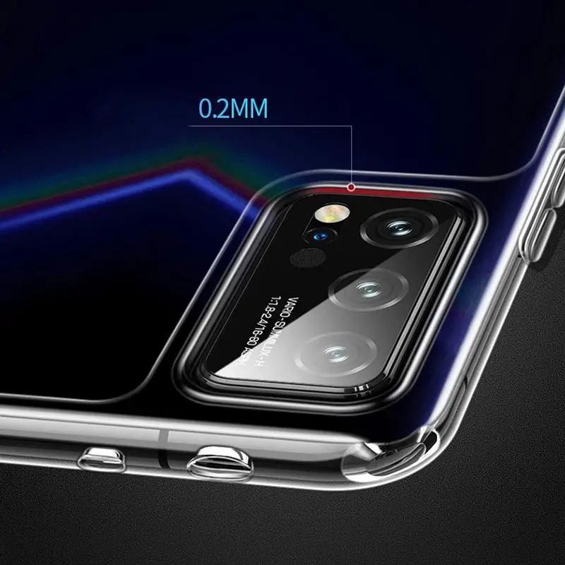 Прозрачный мягкий ТПУ чехол для huawei Honor 30 Lite V30 9X8X20 Pro 20i 10i Play3 Nova 6 SE ультратонкий