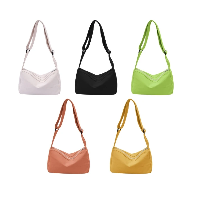 Women Ladies Solid Color Canvas Crossbody Shoulder Bag Tote Purse Satchel Leisure Travel Bags
Women Ladies Solid Color Canvas Crossbody Shoulder Bag Tote Purse Satchel Leisure Travel Bags