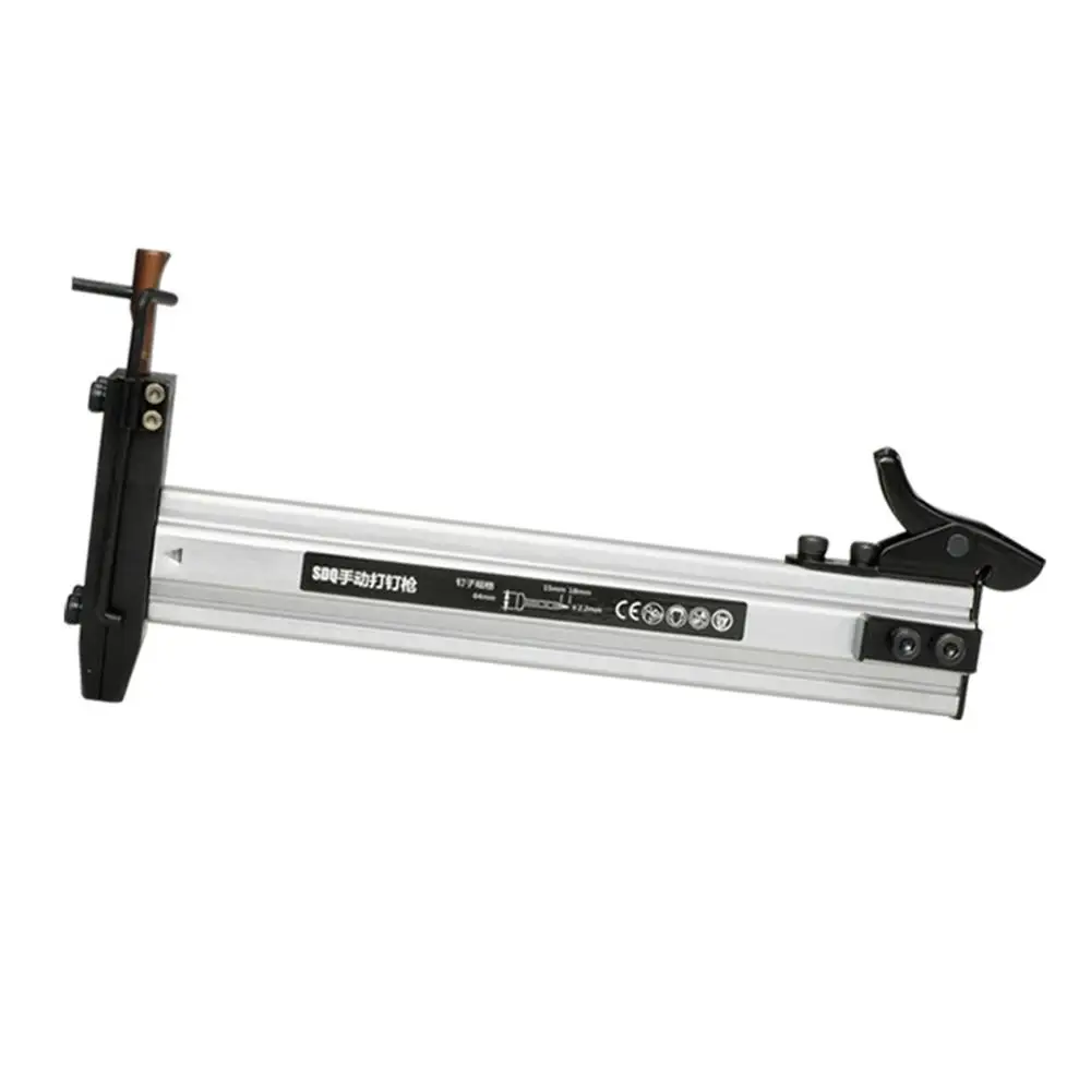 Manual Steel Nail Tool Nailer Semi Automatic Wire Slot Nailing Machine for Cement Wall WWO66
Manual Steel Nail Tool Nailer Semi Automatic Wire Slot Nailing Machine for Cement Wall WWO66