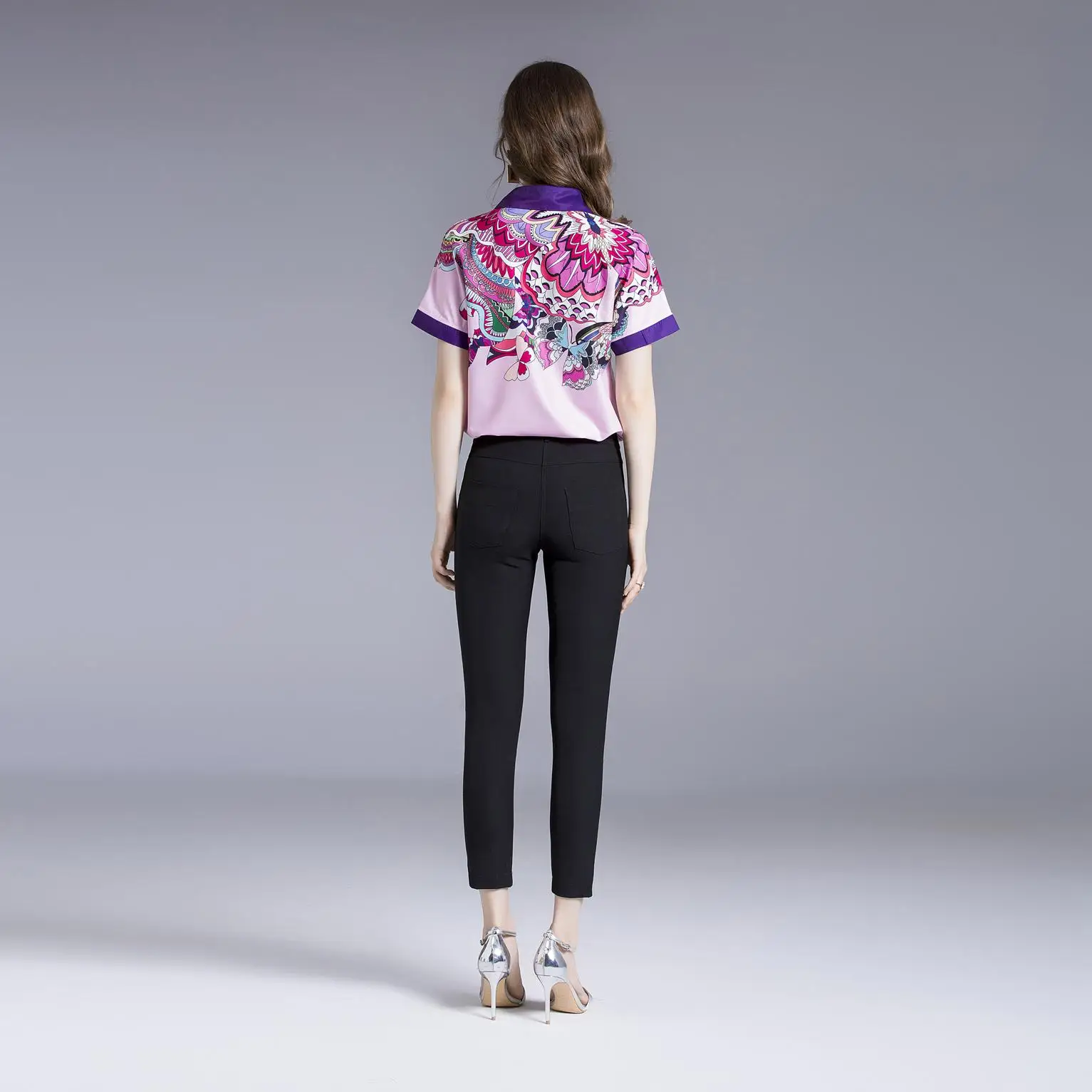 summer new short Sleeve Shirt Women Blouses Runway Designer Tops Ladies Office turn down collar Shirts
summer new short Sleeve Shirt Women Blouses Runway Designer Tops Ladies Office turn down collar Shirts