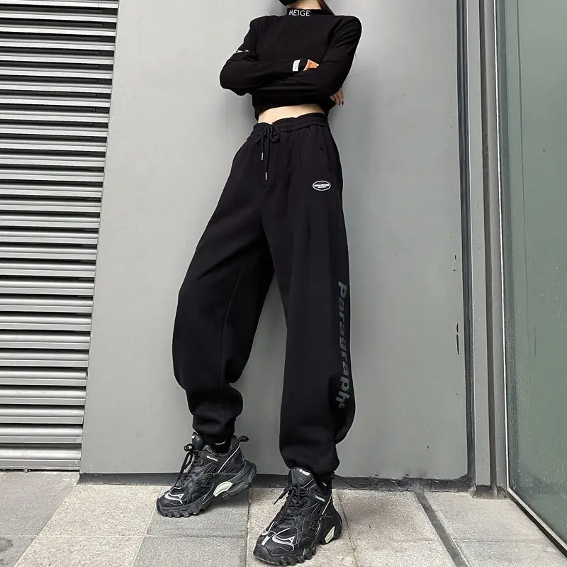 Sweatpants Women'S Spring And Summer New Straight Wide-Leg Loose Casual ports Beamed Harlan
Sweatpants Women'S Spring And Summer New Straight Wide-Leg Loose Casual ports Beamed Harlan