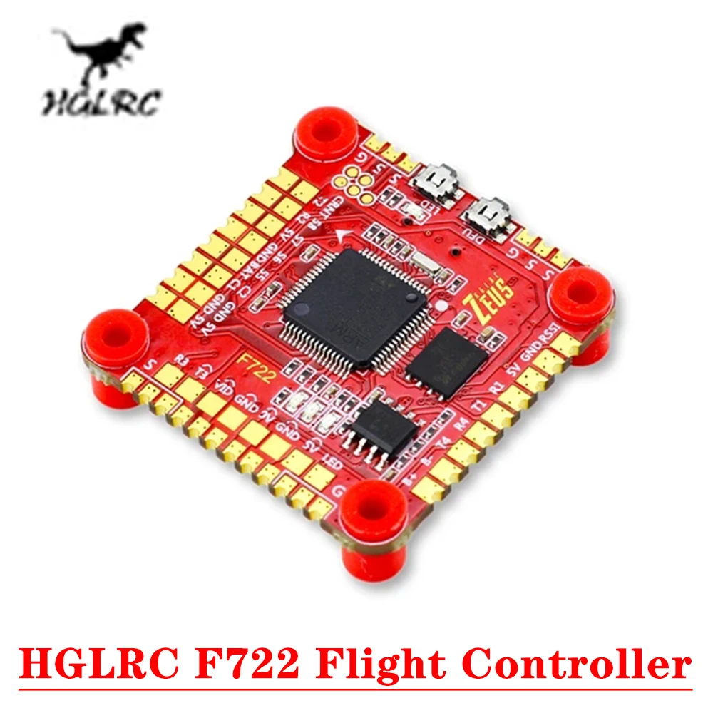 HGLRC Zeus Mini F722 3S- 6S for DJI 20X20mm M3 Flight Controller FC for FPV Racing Drone RC Quadcopters Multirotors
HGLRC Zeus Mini F722 3S- 6S for DJI 20X20mm M3 Flight Controller FC for FPV Racing Drone RC Quadcopters Multirotors