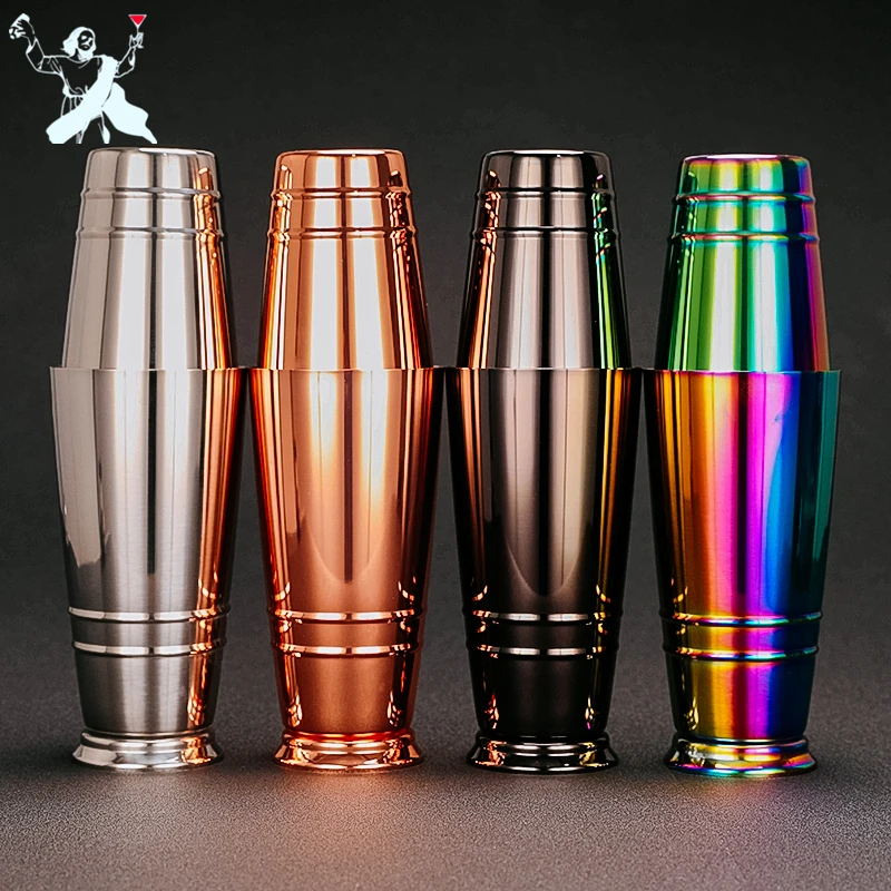 550/750ml Stainless Steel Double Ring Boston Cocktail Shaker American style Shaker Bar Tool
550/750ml Stainless Steel Double Ring Boston Cocktail Shaker American style Shaker Bar Tool