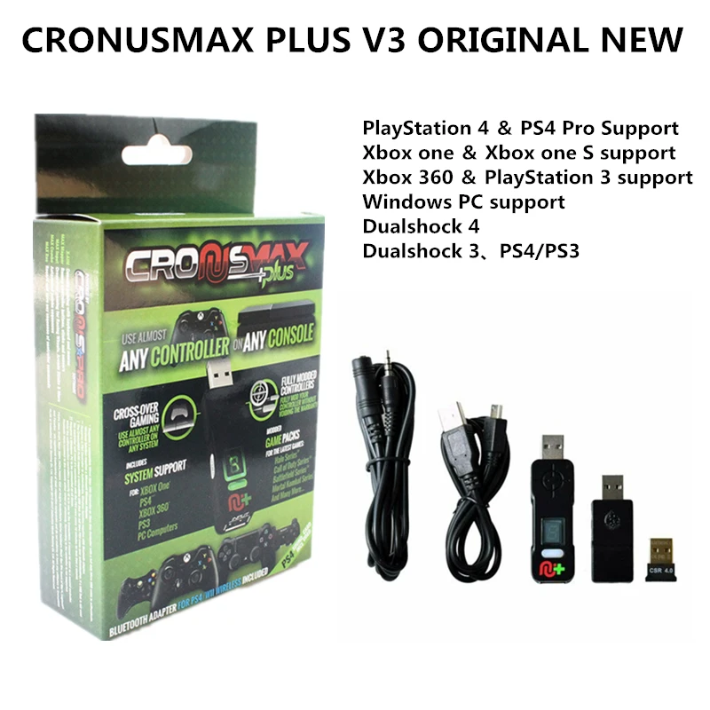 Переходник CronusZEN CronusMax2 CronusMax plus для проводного/беспроводного контроллера PS4 XBOX1 NS |