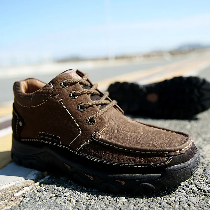 Genuine Leather Men's Shoes Fashion Hand Stitched Oxford Shoes Outdoor Hiking Casual High-Top Shoes Quality Retro Men Shoes
Genuine Leather Men's Shoes Fashion Hand Stitched Oxford Shoes Outdoor Hiking Casual High-Top Shoes Quality Retro Men Shoes