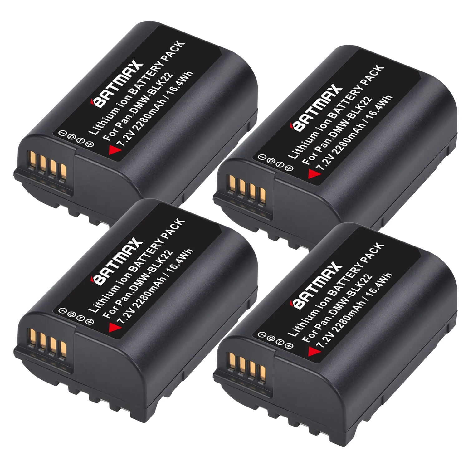 2280mAh DMW-BLK22 DMW BLK22 Battery Akkus for Panasonic LUMIX DC-S5 DC-S5K Cameras
2280mAh DMW-BLK22 DMW BLK22 Battery Akkus for Panasonic LUMIX DC-S5 DC-S5K Cameras