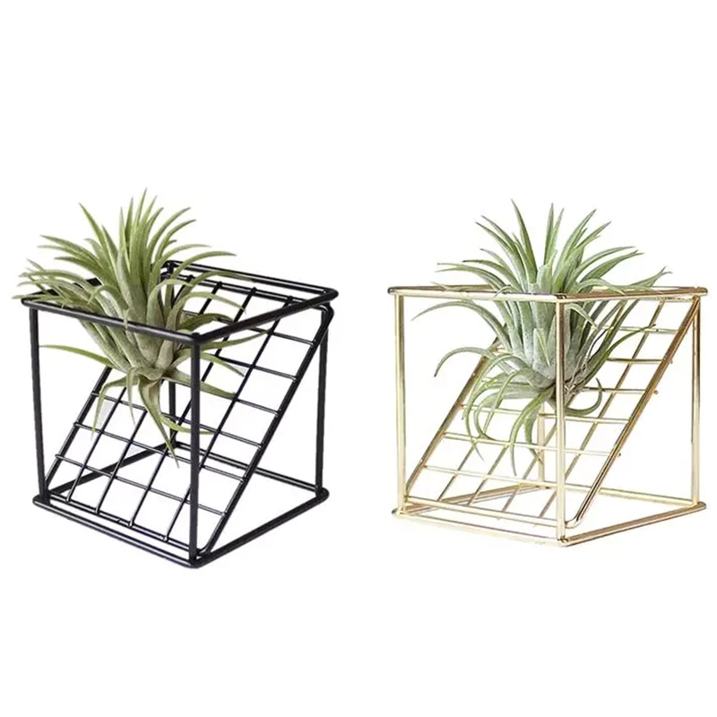 Wrought Iron Metal Flower Stand Slant Grid Air Pineapple Shelf Indoor Plant Desktop Balcony Decorative Flower Pot
Wrought Iron Metal Flower Stand Slant Grid Air Pineapple Shelf Indoor Plant Desktop Balcony Decorative Flower Pot