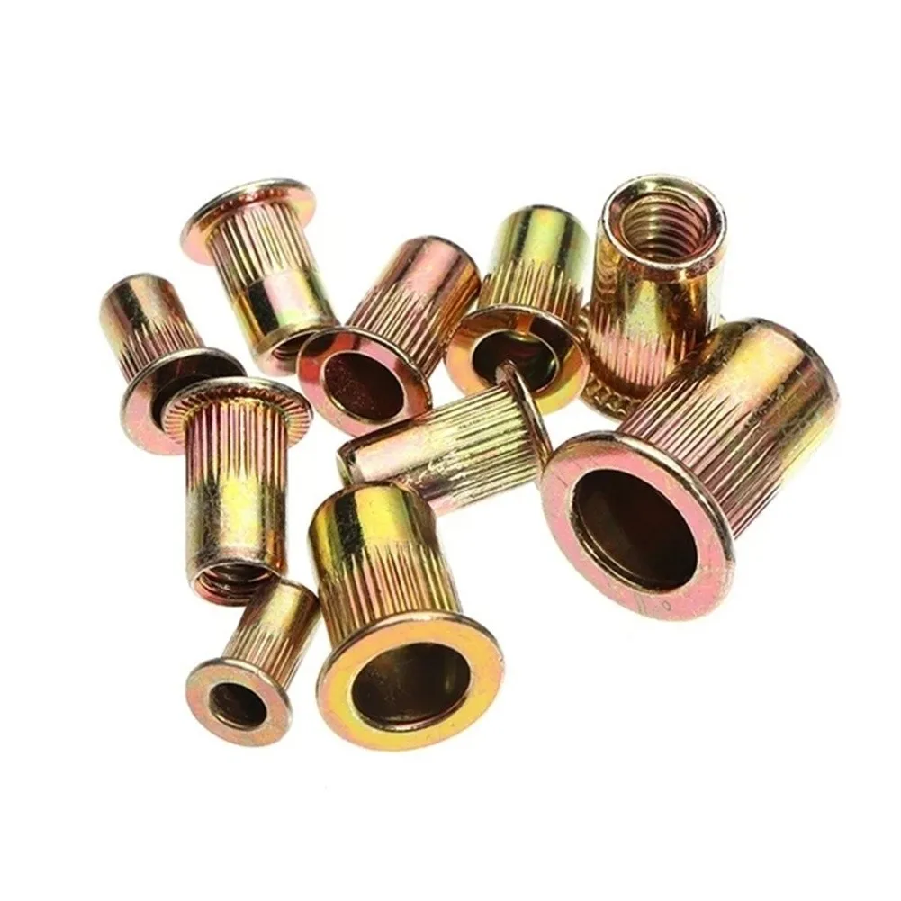 300 Pcs Carbon Steel Rivet Nuts Zinc Plated M3 M4 M5 M6 M8 Flat Head Rivet Nuts Insert Rivnut Set Hardware Parts Box
300 Pcs Carbon Steel Rivet Nuts Zinc Plated M3 M4 M5 M6 M8 Flat Head Rivet Nuts Insert Rivnut Set Hardware Parts Box
