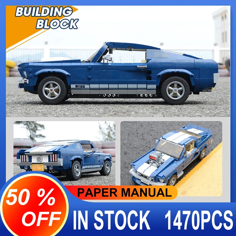 New LepinBlocks 21047 Ford Mustangs Compatible 10265 Car Building Blocks Bricks Puzzle Toys Christmas Gift
New LepinBlocks 21047 Ford Mustangs Compatible 10265 Car Building Blocks Bricks Puzzle Toys Christmas Gift