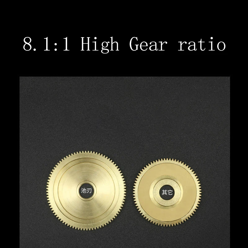 High speed 8.1:1 or so hand dripping wheel lure wheel fishing reel fishing line round lure gun handle squid wheel
High speed 8.1:1 or so hand dripping wheel lure wheel fishing reel fishing line round lure gun handle squid wheel