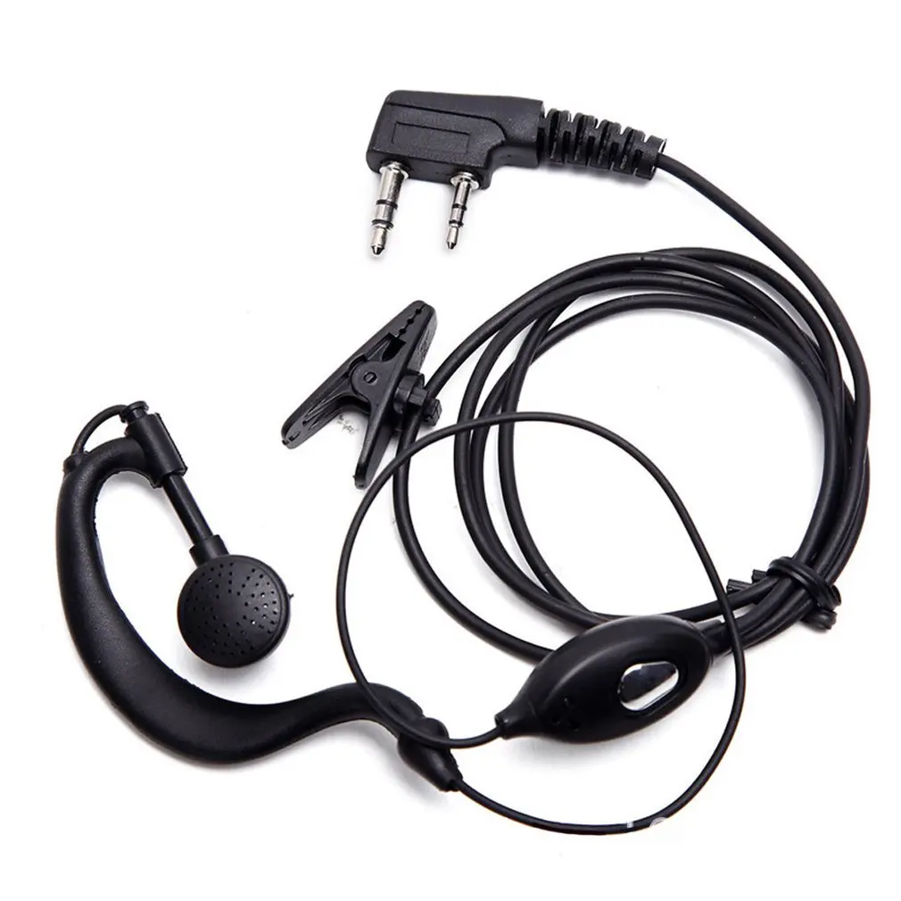 Наушники-вкладыши с ушным крючком гарнитура для Baofeng UV-5R радио рация порт K