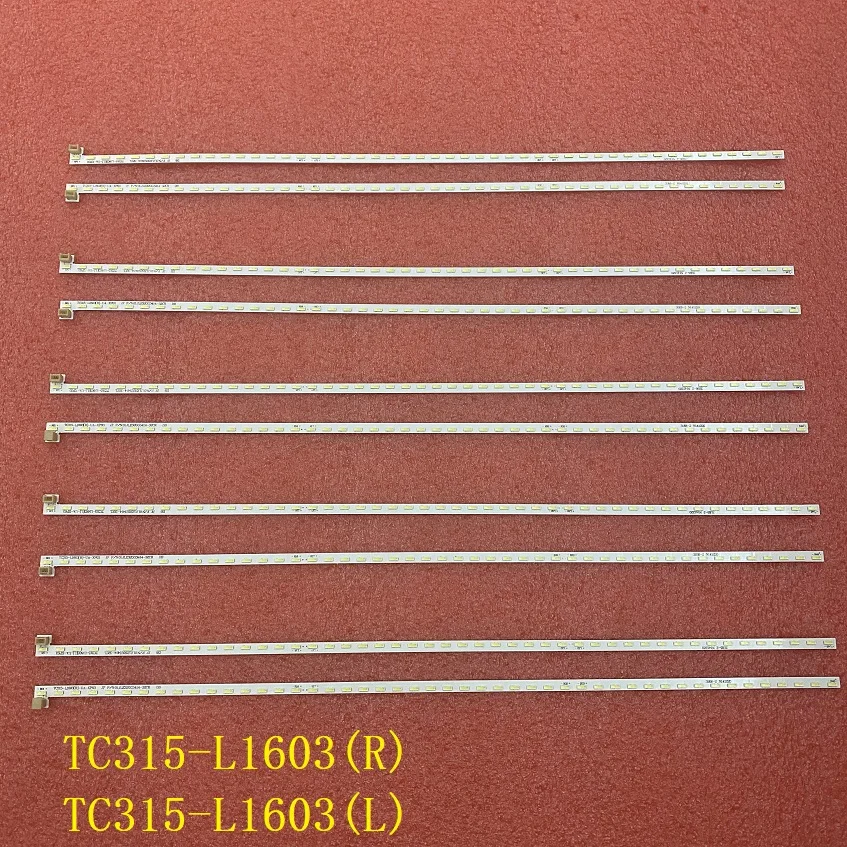 

5set=10pcs LED backlight strip for Saturn TV LED32NF 32E9B TC315-L1603(R)-VA-XP01 TC315-L1603(L)