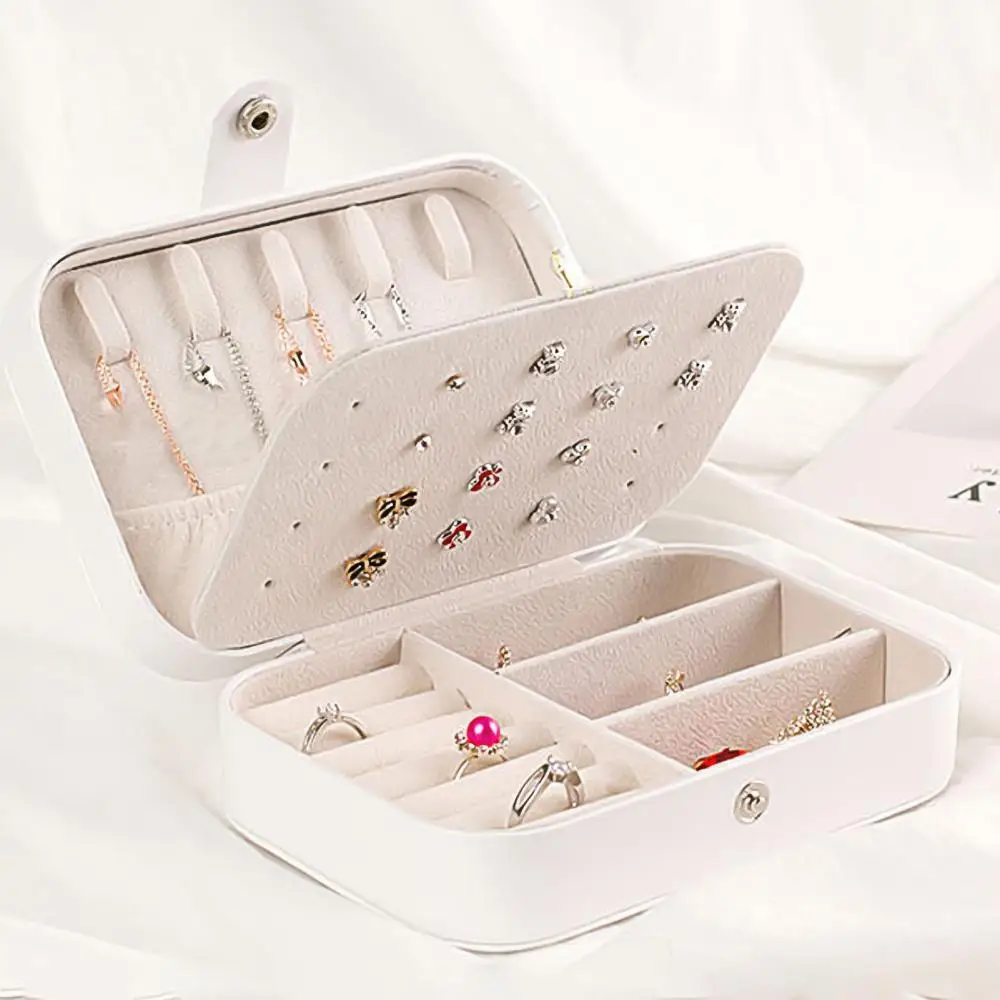 2 Layers Jewelry Box Jewelry Storage Box for Earring Necklace Ring Holder Box Case Jewelry Organizer Packaging Box jewellery box
2 Layers Jewelry Box Jewelry Storage Box for Earring Necklace Ring Holder Box Case Jewelry Organizer Packaging Box jewellery box