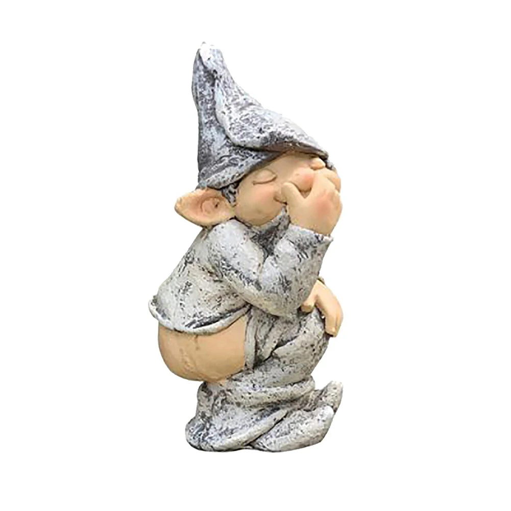 Resin Fun Elf-Character Ornaments Display Mold Simulation Funny Gnome Miniature Dwarf Figurine Statue Gardening Decor for Garden
Resin Fun Elf-Character Ornaments Display Mold Simulation Funny Gnome Miniature Dwarf Figurine Statue Gardening Decor for Garden