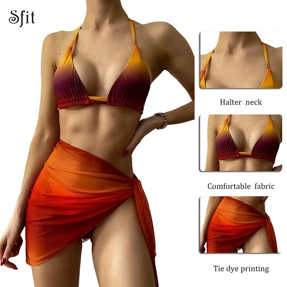 Sexy Pink Print Swimsuit 3pieces Mesh Bikini Set Triangle Micro Bikini String Halter Swimwear Women Low Waist Bathing Suit New
Sexy Pink Print Swimsuit 3pieces Mesh Bikini Set Triangle Micro Bikini String Halter Swimwear Women Low Waist Bathing Suit New