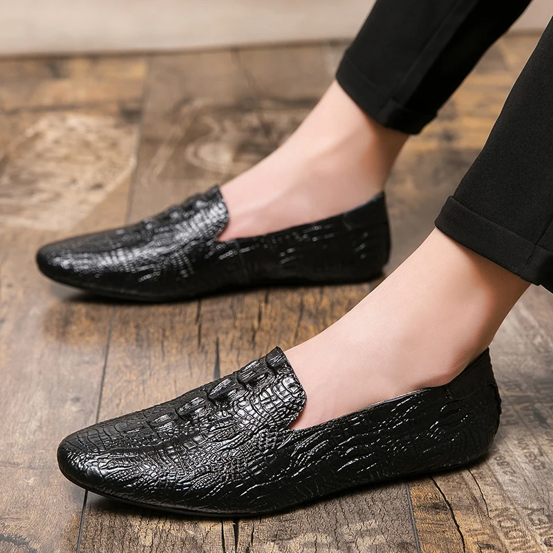 Лоферы из натуральной кожи, классические простые повседневные туфли для вождения, удобные легкие, плоская подошва, весна-лето 
Лоферы из натуральной кожи, классические простые повседневные туфли для вождения, удобные легкие, плоская подошва, весна-лето