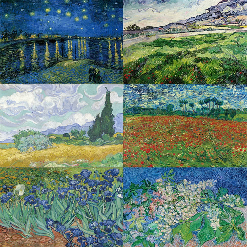 Painting Van Gogh Starry Night Sunflower Abstract Canvas Art Print Poster Picture Wall For Living Room House Murals Decoration
Painting Van Gogh Starry Night Sunflower Abstract Canvas Art Print Poster Picture Wall For Living Room House Murals Decoration