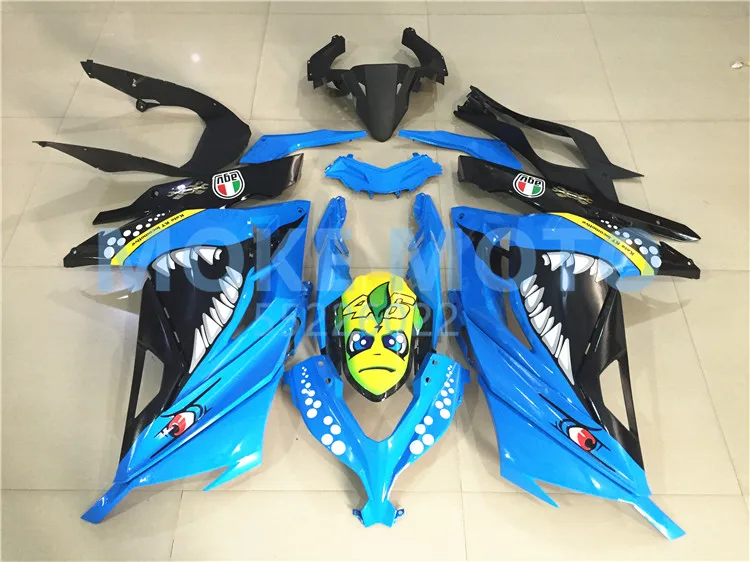 Новый ABS целые Обтекатели комплекты подходят для KAWASAKI Ninja 300 2013 --- 2019 EX300 13 14 15 16 17 18 19 бодикон набор акула
Новый ABS целые Обтекатели комплекты подходят для KAWASAKI Ninja 300 2013 --- 2019 EX300 13 14 15 16 17 18 19 бодикон набор акула