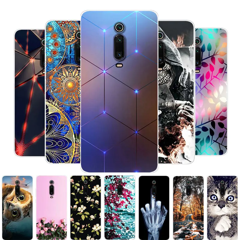 Для Mi 9T Чехол Xiaomi Силиконовый ТПУ Мягкая Задняя Крышка чехол для телефона 9 T Pro Mi9T
