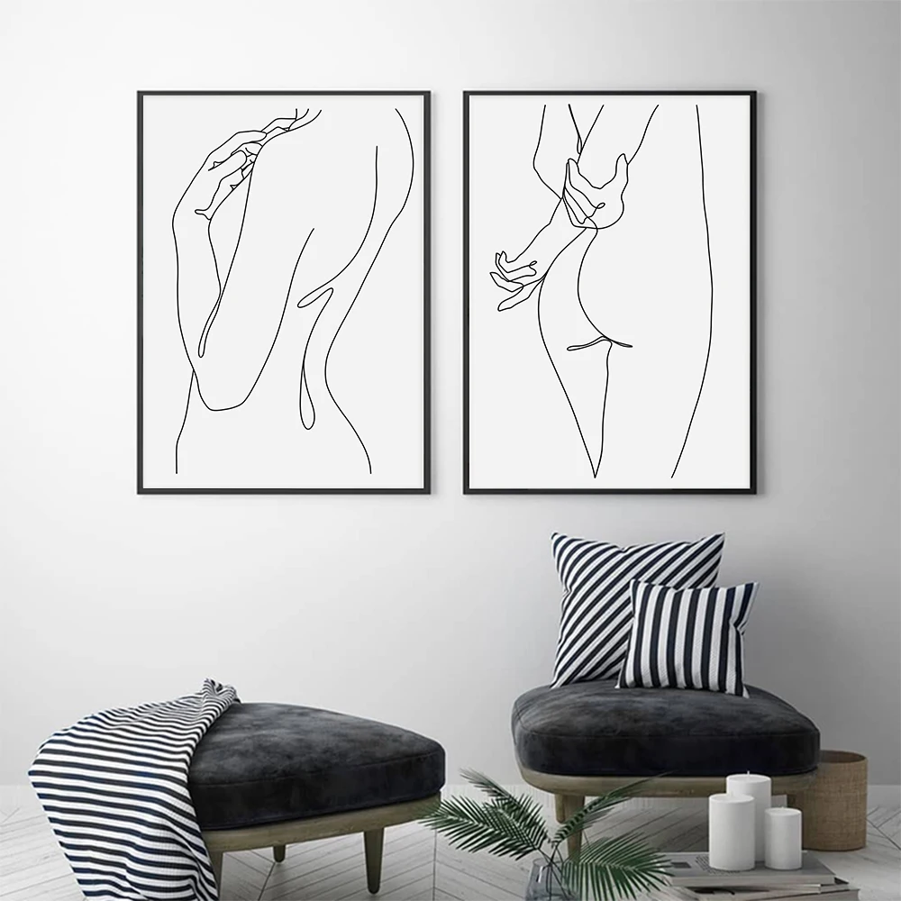 Nude Art Canvas Painting Abstract Line Female Back Woman Body Wall Art Posters And Prints For Living Room Bedroom Nordic Decor
Nude Art Canvas Painting Abstract Line Female Back Woman Body Wall Art Posters And Prints For Living Room Bedroom Nordic Decor