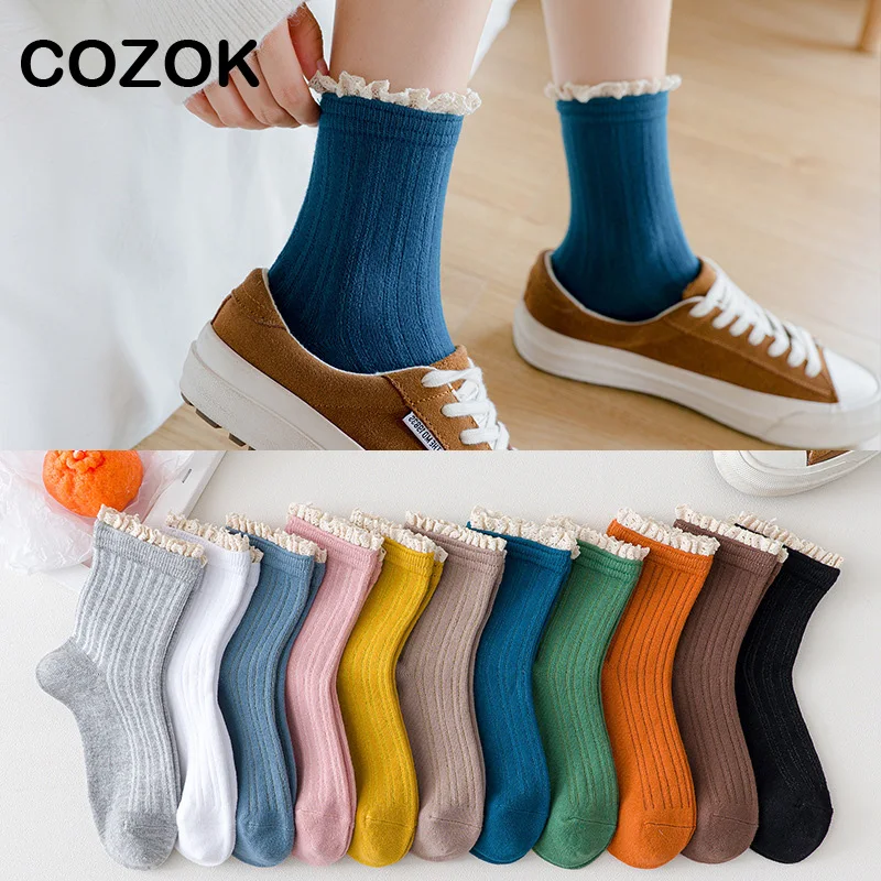 3 Pairs of Autumn and Winter 2021 New Kawaii Candy Lace Sports Simple Tube Cute College Wind Pile Lolita Socks women's
3 Pairs of Autumn and Winter 2021 New Kawaii Candy Lace Sports Simple Tube Cute College Wind Pile Lolita Socks women's