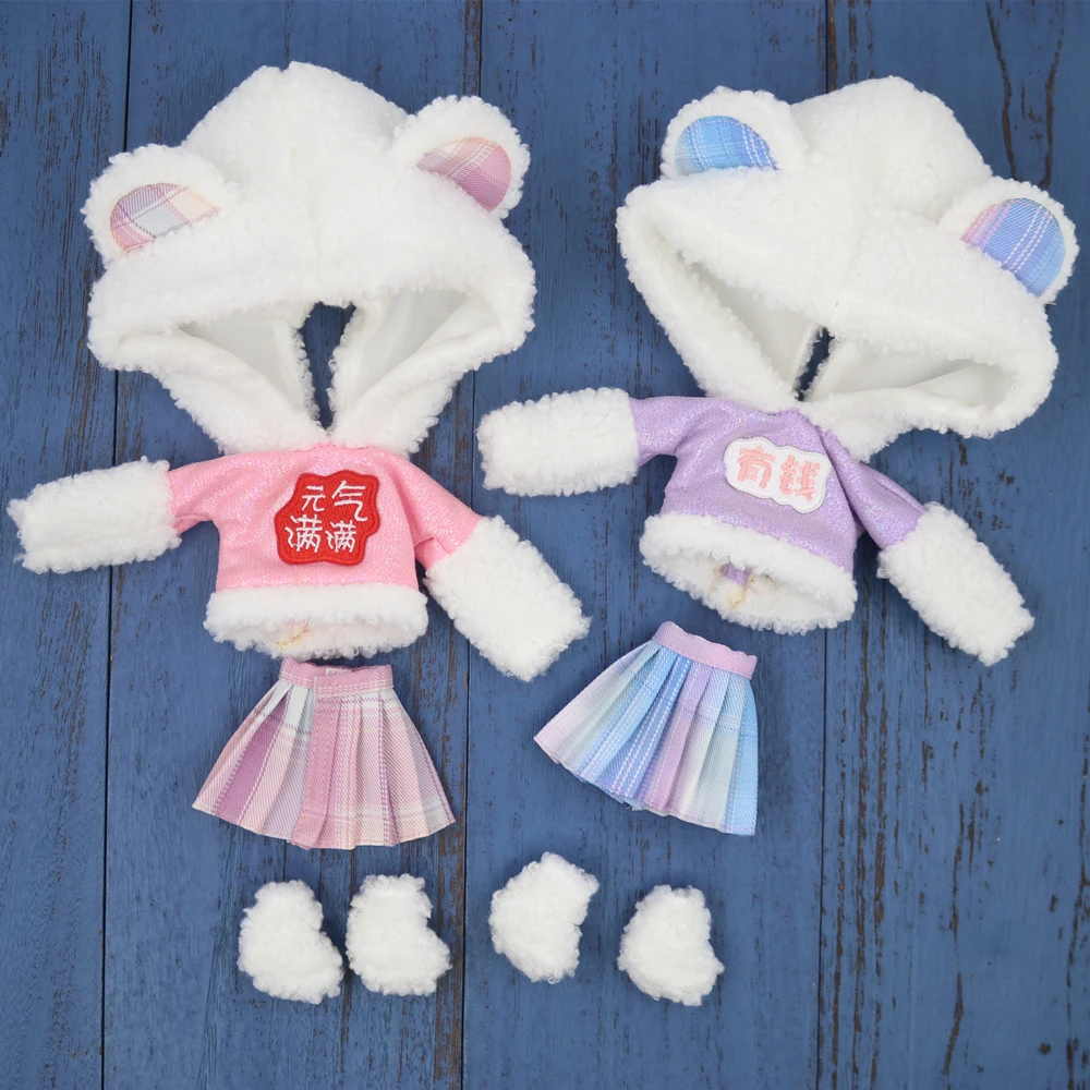 Outfits For ICY DBS Blyth Dolls Bear Claw Hoodies With Shoes Suit 1/6 BJD Ob24 Anime Girl
Outfits For ICY DBS Blyth Dolls Bear Claw Hoodies With Shoes Suit 1/6 BJD Ob24 Anime Girl