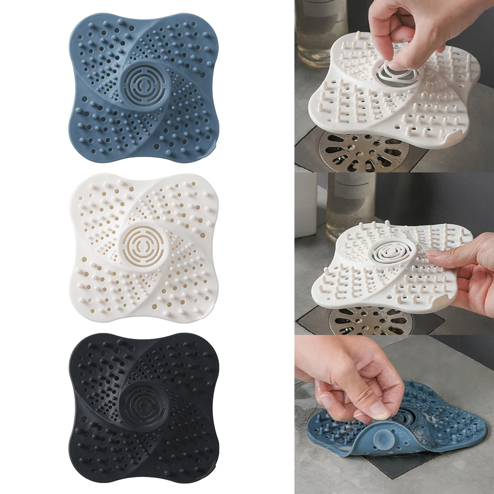 Home Kitchen Sink Filter TPR Sink Strainer Bathroom Accesories Anti-Clogging Drain Hair Catcher Basket Filter Sieve Random Color
Home Kitchen Sink Filter TPR Sink Strainer Bathroom Accesories Anti-Clogging Drain Hair Catcher Basket Filter Sieve Random Color