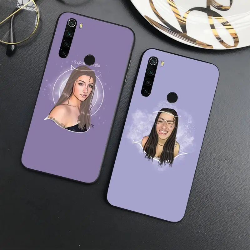 Charli DAmelio American Net Red Phone Case For Xiaomi Redmi note 7 8 9 t max3 s 10 pro lite coque shell cover funda
Charli DAmelio American Net Red Phone Case For Xiaomi Redmi note 7 8 9 t max3 s 10 pro lite coque shell cover funda