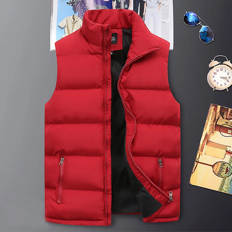 Classial Men's Jacket Sleeveless Male Turtleneck Vest Autumn Winter Warm Casual Daily Zipper Solid Waistcoat Gilet Plus Size
Classial Men's Jacket Sleeveless Male Turtleneck Vest Autumn Winter Warm Casual Daily Zipper Solid Waistcoat Gilet Plus Size