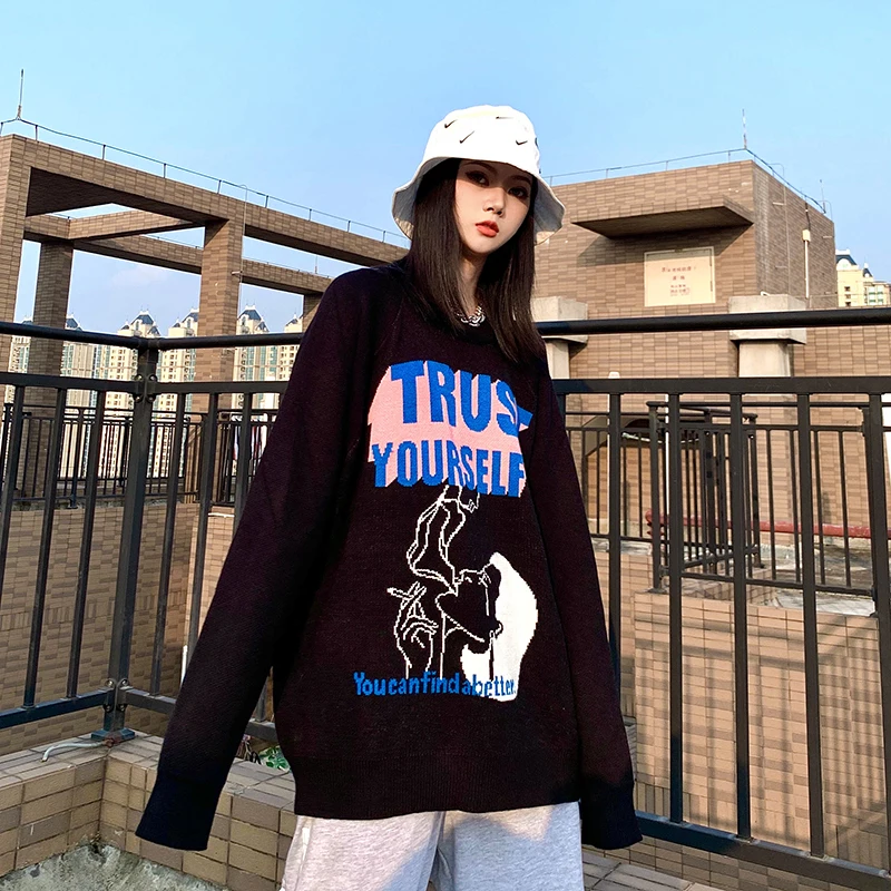 Aesthethic Knit Fabric Sweater Blouse Embrodery Vintage Sweater Harajuku Korean Style Green Kobieta Swetry Sweaters BY50TT
Aesthethic Knit Fabric Sweater Blouse Embrodery Vintage Sweater Harajuku Korean Style Green Kobieta Swetry Sweaters BY50TT