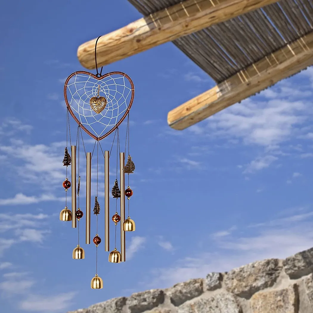 Metal Tube Wind Chimes Pendants Outdoor/Indoor Heart Wind Chimes Ornaments Home Garden Room Decoration
Metal Tube Wind Chimes Pendants Outdoor/Indoor Heart Wind Chimes Ornaments Home Garden Room Decoration
