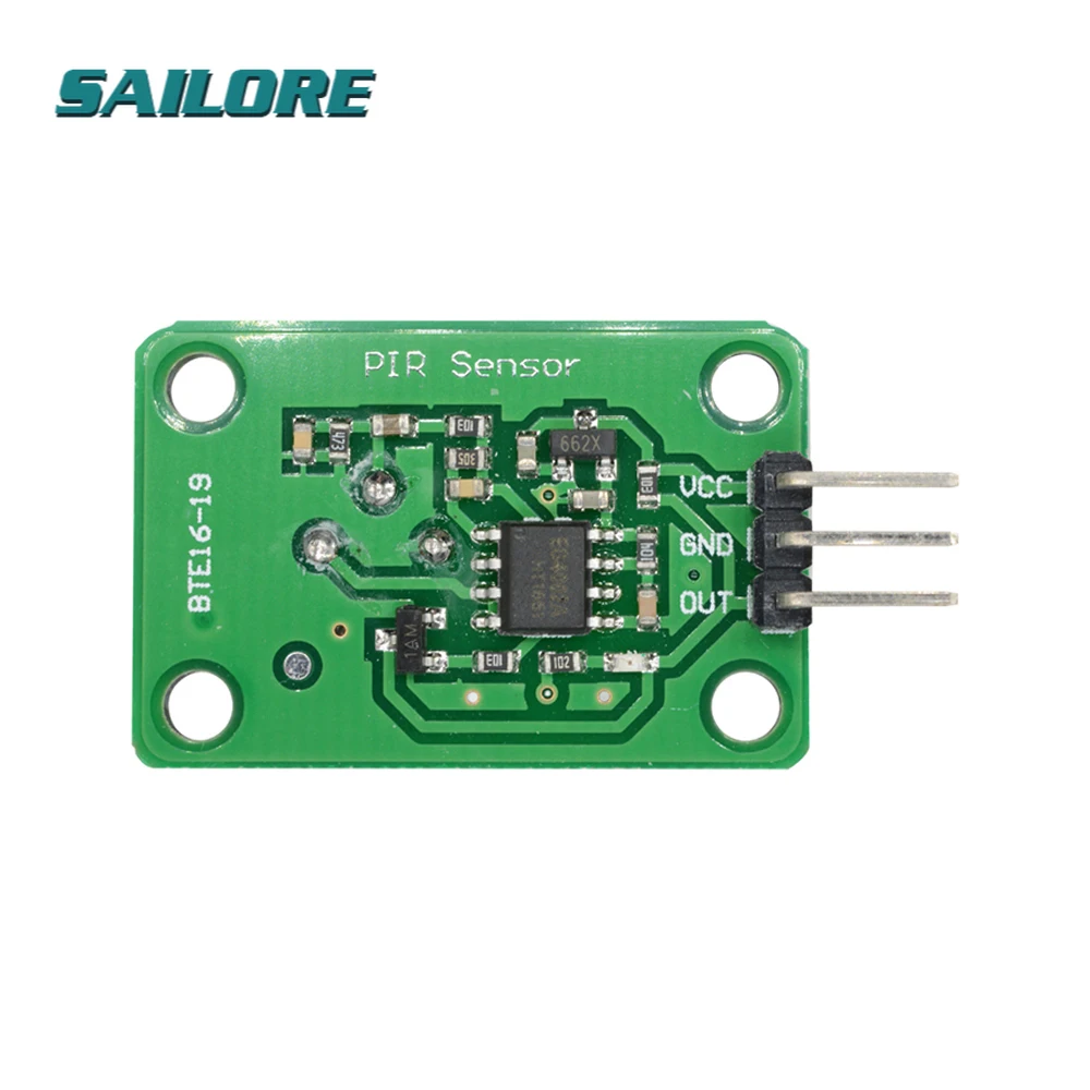 Pyroelectric Infrared Sensor Human Body Detecting PIR Motion Sensor Module for Arduino MCU Board 120 degree
Pyroelectric Infrared Sensor Human Body Detecting PIR Motion Sensor Module for Arduino MCU Board 120 degree