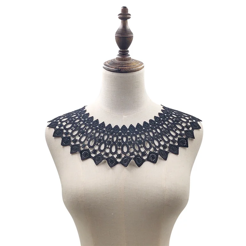 5Pcs White Black Embroidery Lace Neckline Fabric DIY Fake Collar Sewing Craft Neckline Trimming Decoration Scrapbooking New
5Pcs White Black Embroidery Lace Neckline Fabric DIY Fake Collar Sewing Craft Neckline Trimming Decoration Scrapbooking New