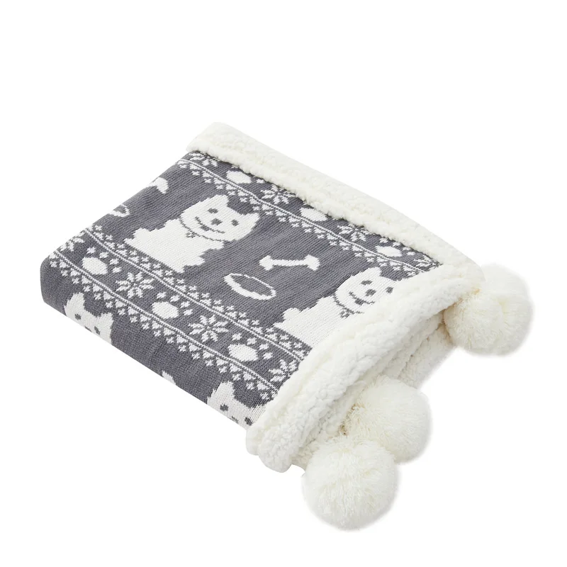 2 layers winter thick cartoon dog cotton knitted sherpa ball baby blanket kids back seat cover baby deken toddler bedding quilt
2 layers winter thick cartoon dog cotton knitted sherpa ball baby blanket kids back seat cover baby deken toddler bedding quilt