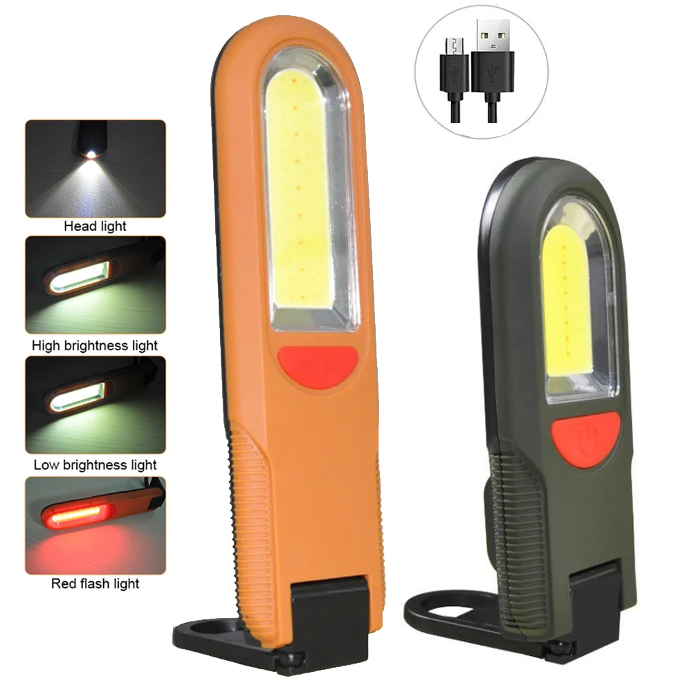 10W COB LED Pocket Emergency Flashlight Stand UP Table Desk Light 900mAh Rechargeable Work Light Inspection Lamp Red Flash Lamp
10W COB LED Pocket Emergency Flashlight Stand UP Table Desk Light 900mAh Rechargeable Work Light Inspection Lamp Red Flash Lamp