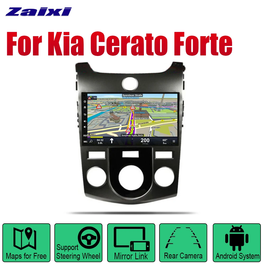 ZaiXi Auto Player GPS Navigation For Kia Cerato Forte 2008~2012 Car Android Multimedia System Screen Radio Stereo
ZaiXi Auto Player GPS Navigation For Kia Cerato Forte 2008~2012 Car Android Multimedia System Screen Radio Stereo