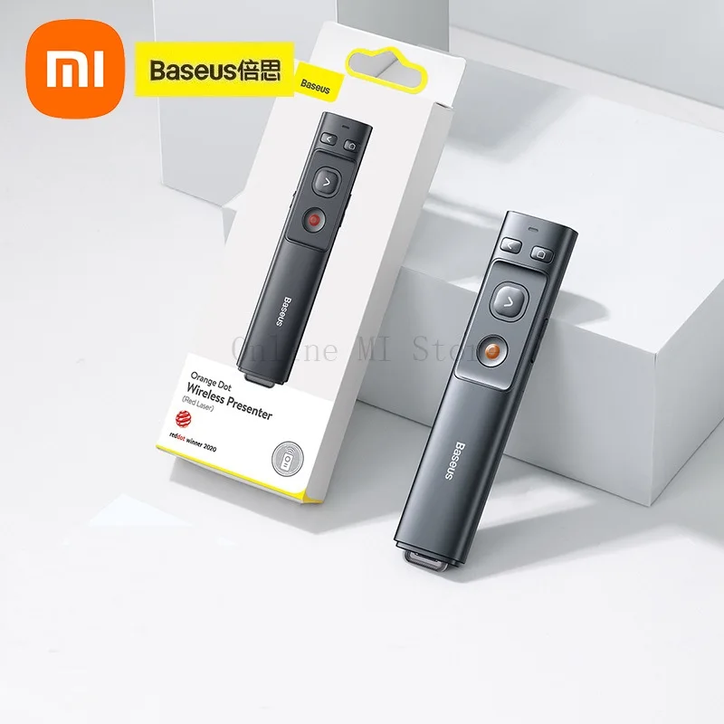 Новинка Xiaomi Baseus оранжевый точечная ручка для поворота страниц PPT (красный свет) USB + Type-C универсальный лазерный пульт дистанционного управле...
Новинка Xiaomi Baseus оранжевый точечная ручка для поворота страниц PPT (красный свет) USB + Type-C универсальный лазерный пульт дистанционного управле...