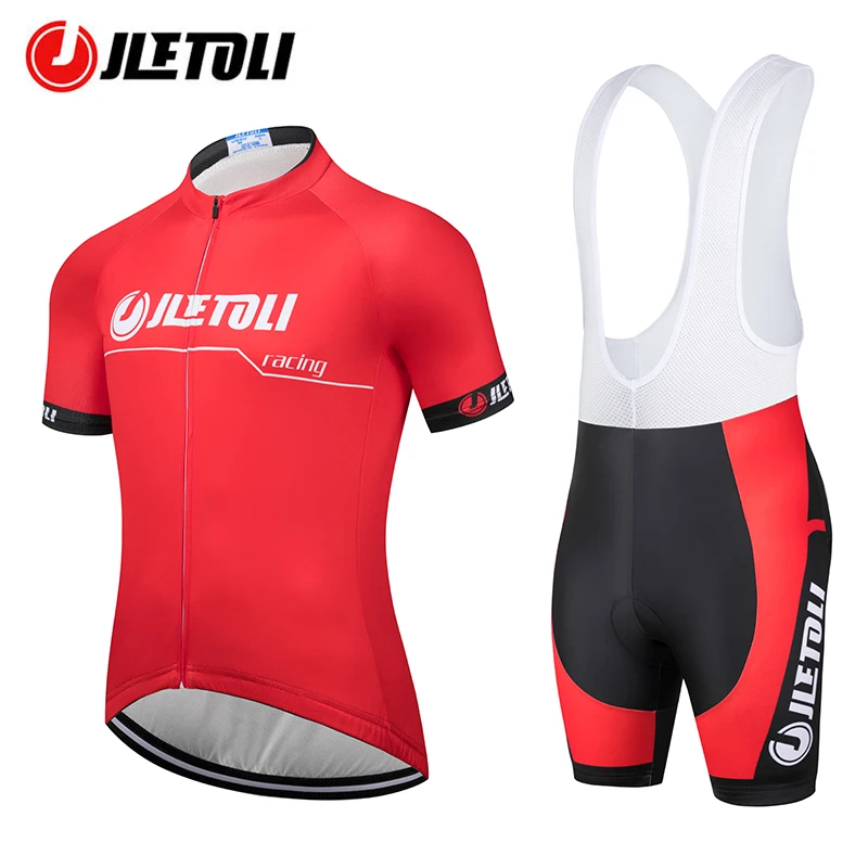 JLETOLI Cycling Jersey Set Breathable Team Racing Sport Bicycle Jersey Mens Clothing Short Sleeve Bike Bib Shorts 9D Gel Pad
JLETOLI Cycling Jersey Set Breathable Team Racing Sport Bicycle Jersey Mens Clothing Short Sleeve Bike Bib Shorts 9D Gel Pad
