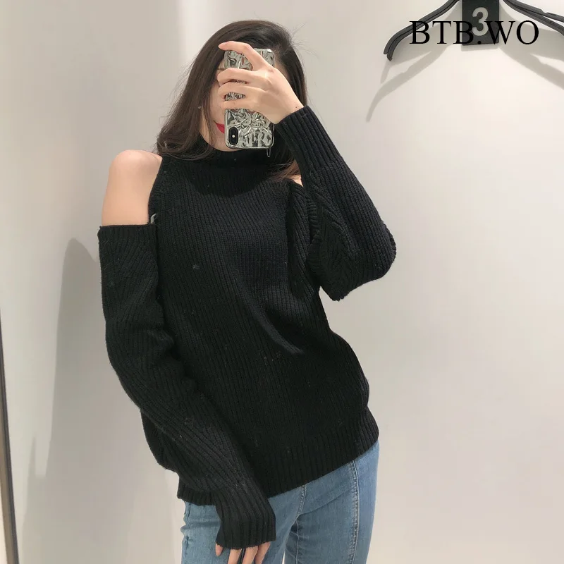 BTB.WO Za Turtleneck Sweater Women Hollow Out Cable-knit Sweater Vintage O Neck Long Sleeve Female Pullovers Chic Tops
BTB.WO Za Turtleneck Sweater Women Hollow Out Cable-knit Sweater Vintage O Neck Long Sleeve Female Pullovers Chic Tops