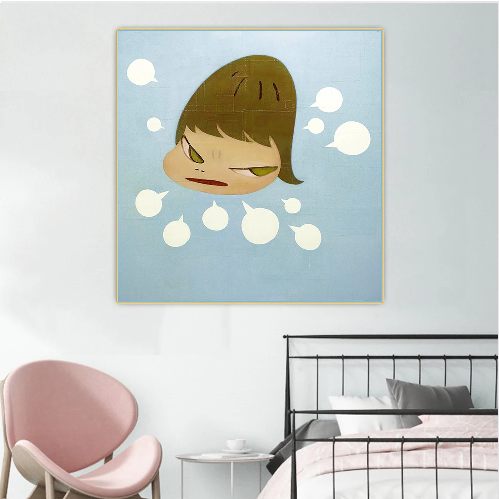 Citon Yoshitomo Nara《Angry Boy Blue》Canvas Oil Painting Artwork Poster Picture Background Wall Decor Home Living room Decoration
Citon Yoshitomo Nara《Angry Boy Blue》Canvas Oil Painting Artwork Poster Picture Background Wall Decor Home Living room Decoration